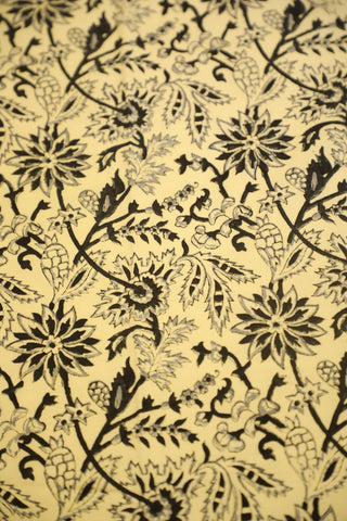 Hand Block Printed Bed Cover- A Symphony in Blue