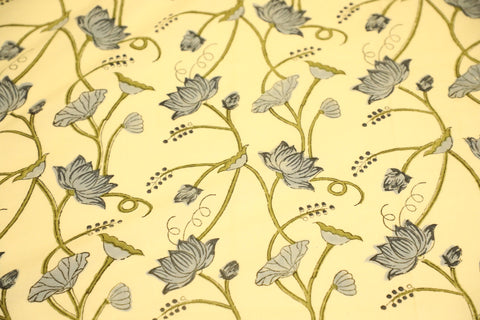 Hand Block Printed Bed Cover- Serenity for Your Space